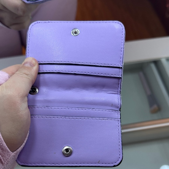 Victoria secret Lavender Quilted Women's wallet - Picture 2 of 5